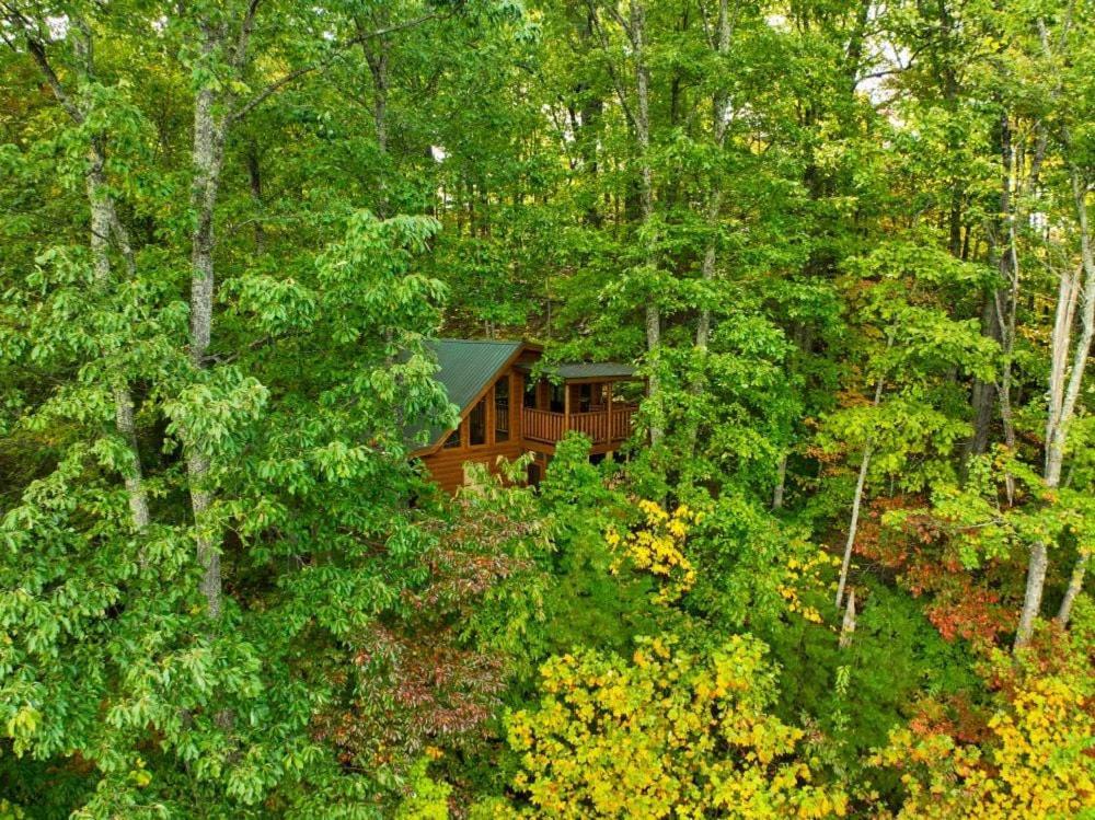 Views, Game Room And Hot Tub Bearway To Heaven Sevierville Esterno foto